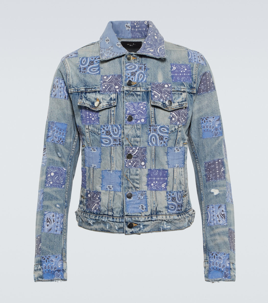 Amiri - Patchwork denim jacket