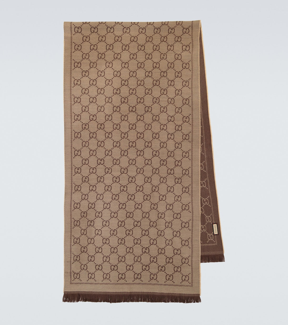 Gucci - GG wool jacquard scarf