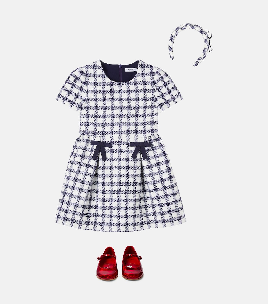 Christian Louboutin Kids - Melodie Chick patent leather ballet flats