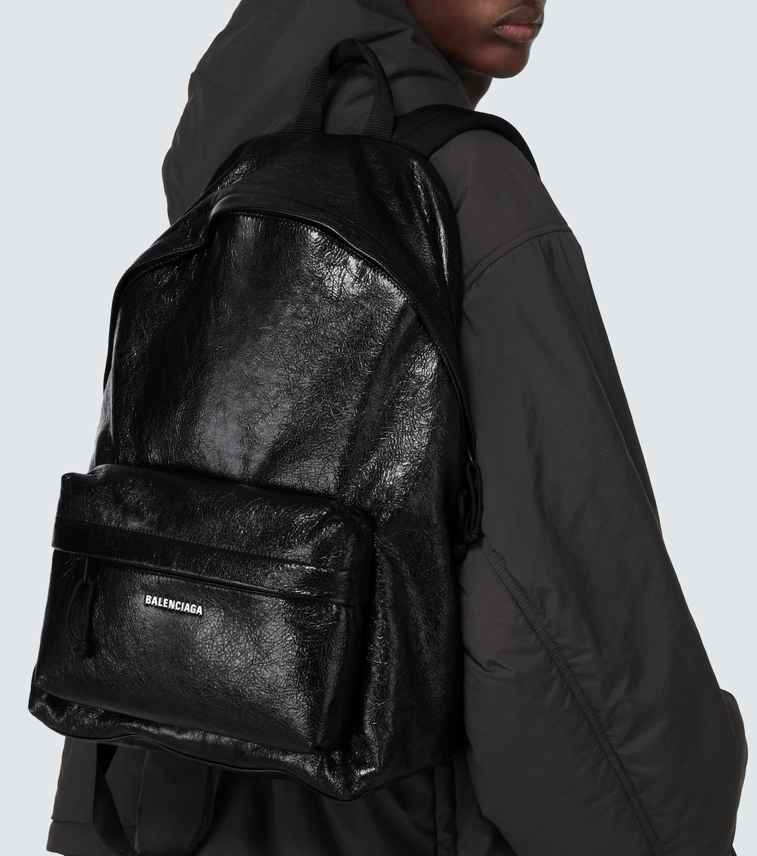 Balenciaga - Leather backpack