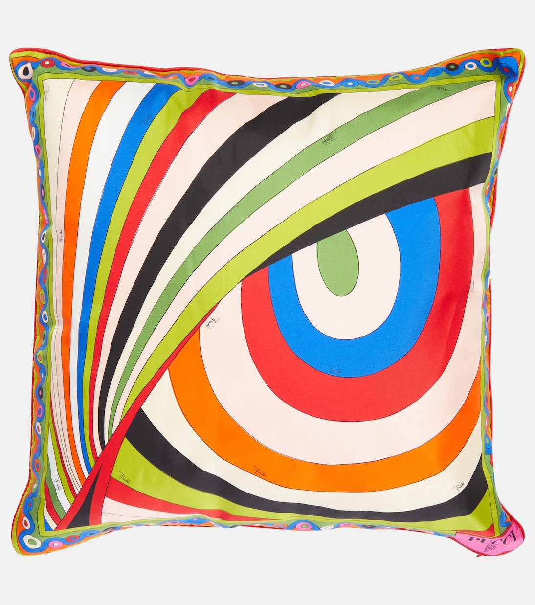 Pucci - Printed silk cushion