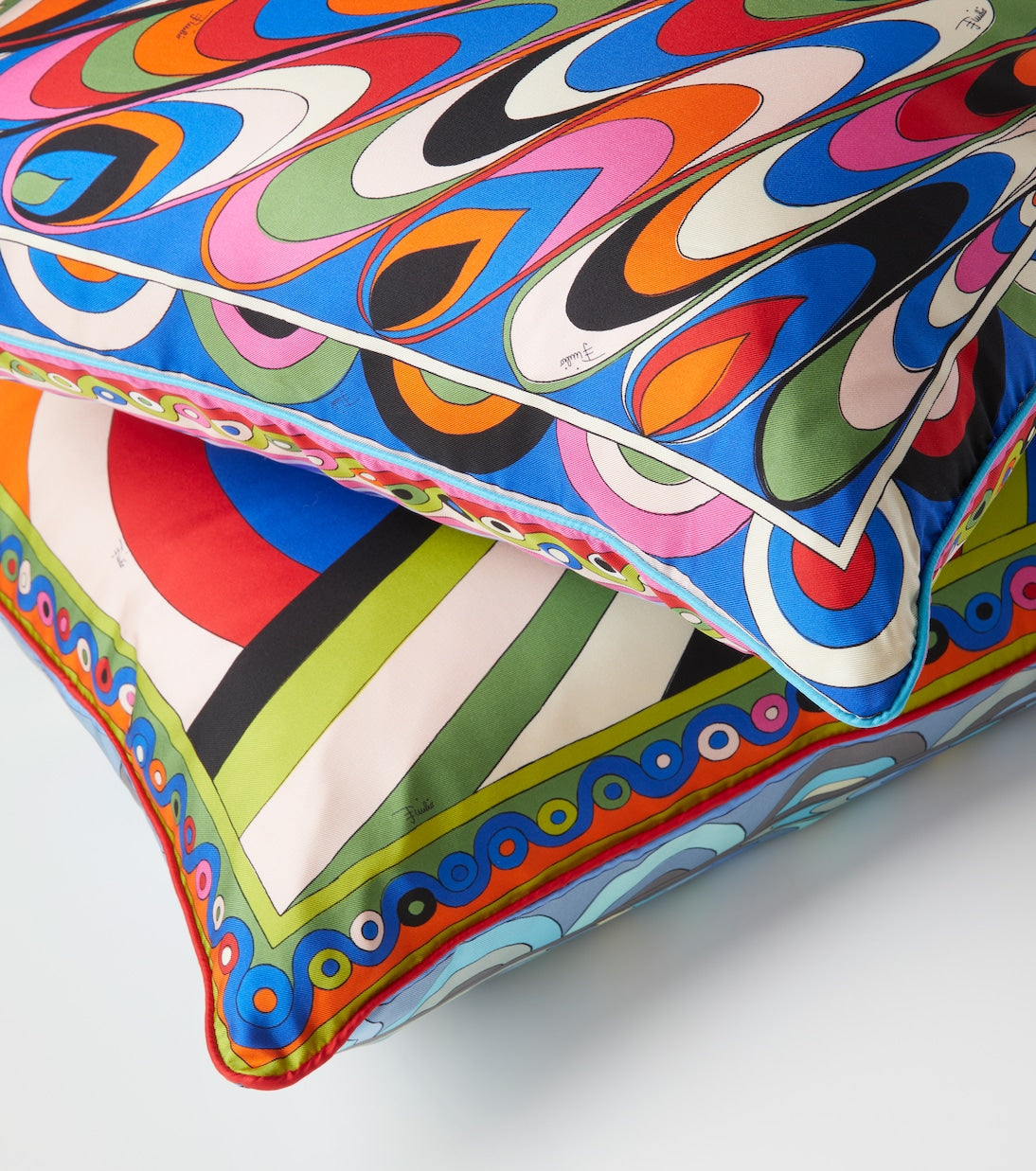 Pucci - Printed silk cushion