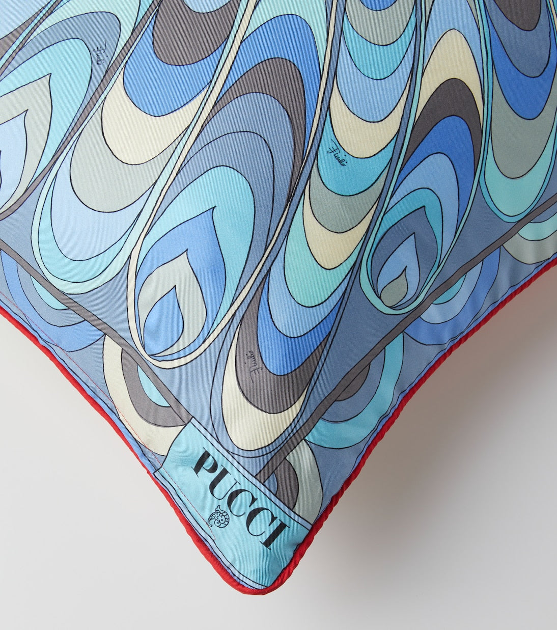 Pucci - Printed silk cushion
