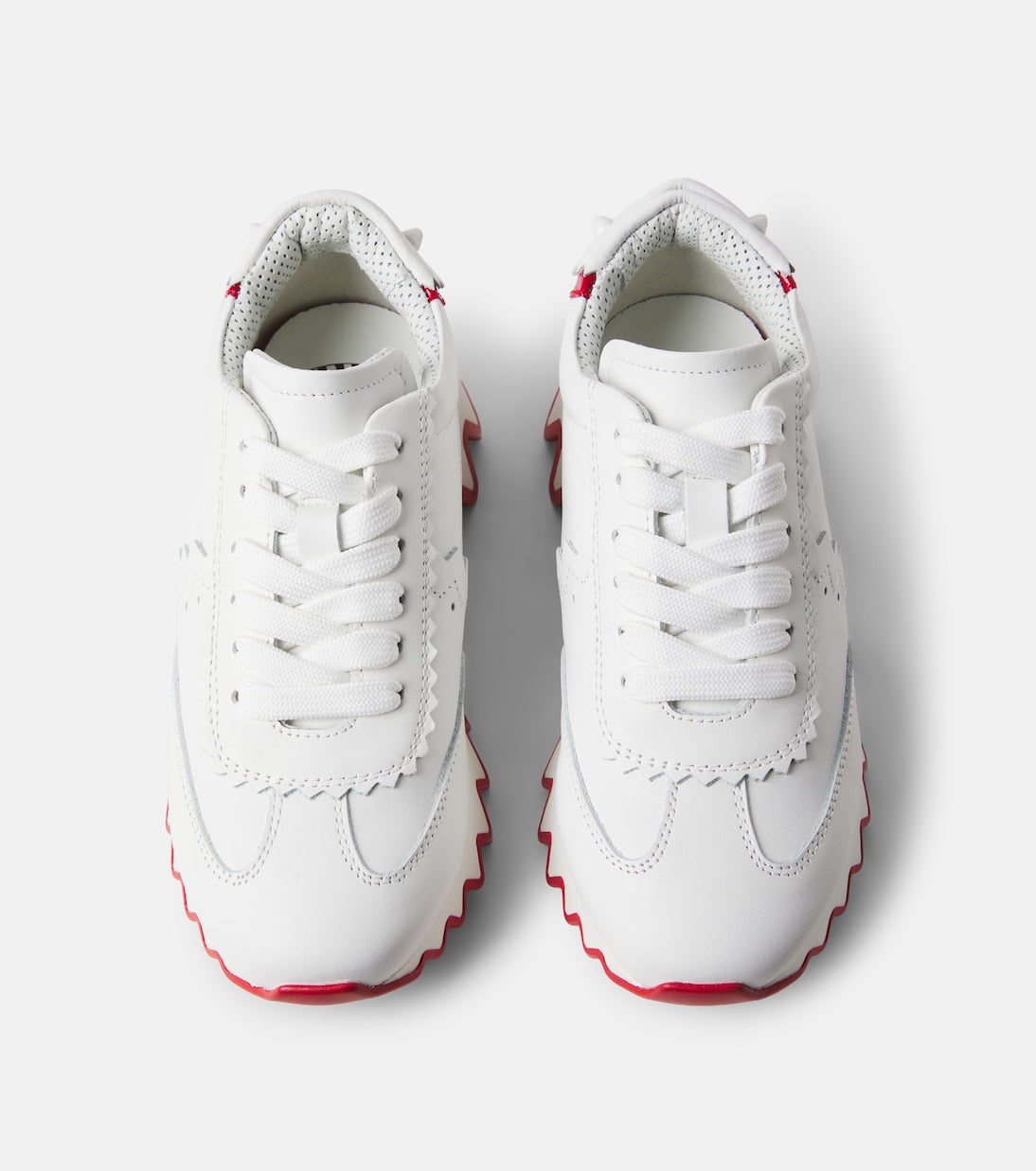 Christian Louboutin Kids - Shark leather sneakers
