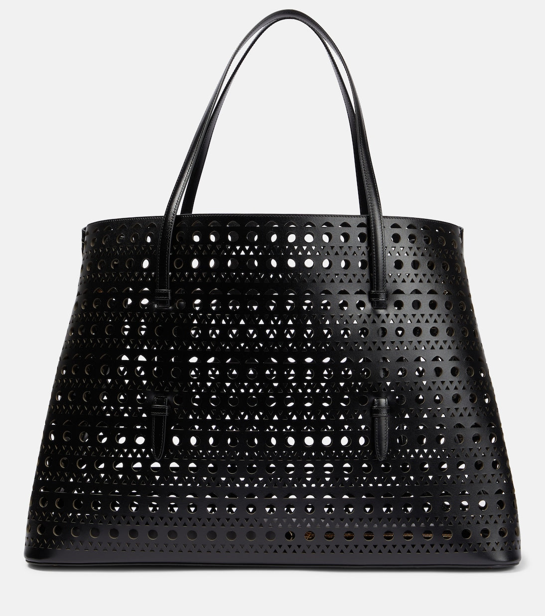 Alaïa - Mina 50 Large leather tote bag