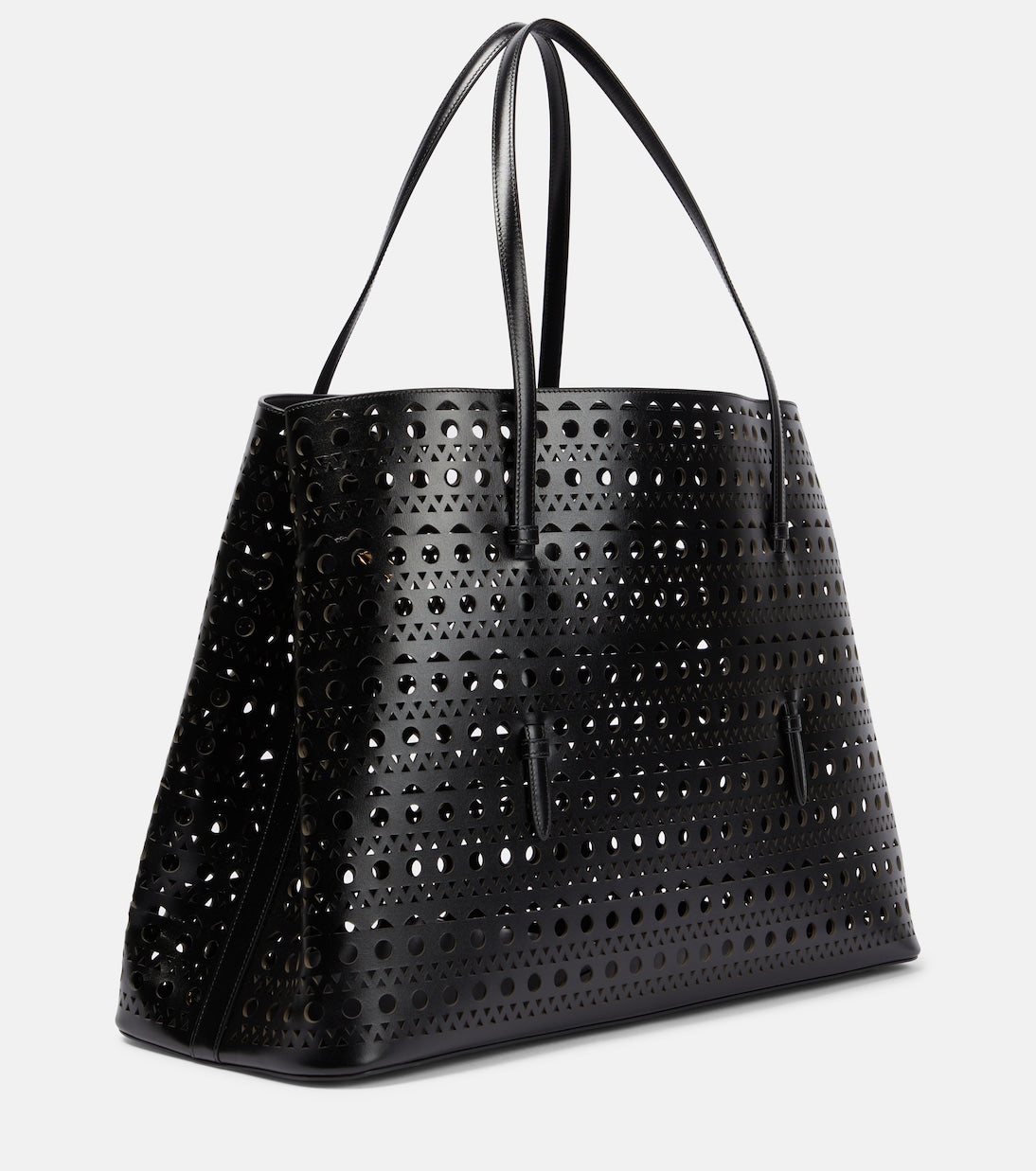 Alaïa - Mina 50 Large leather tote bag