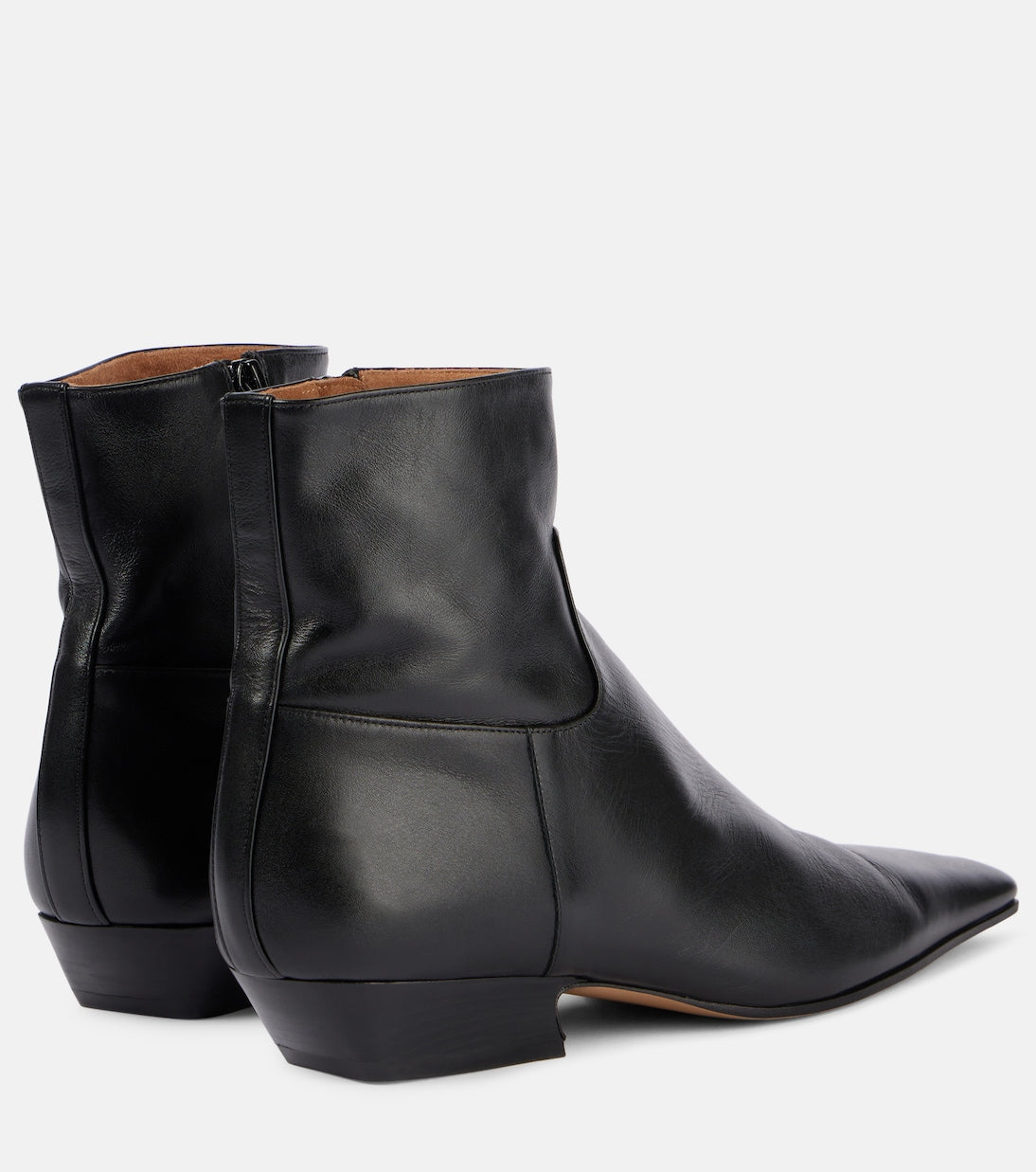 Khaite - Marfa leather ankle boots
