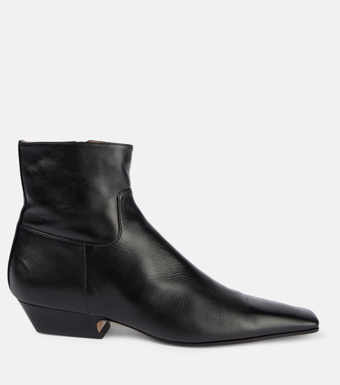 Khaite - Marfa leather ankle boots