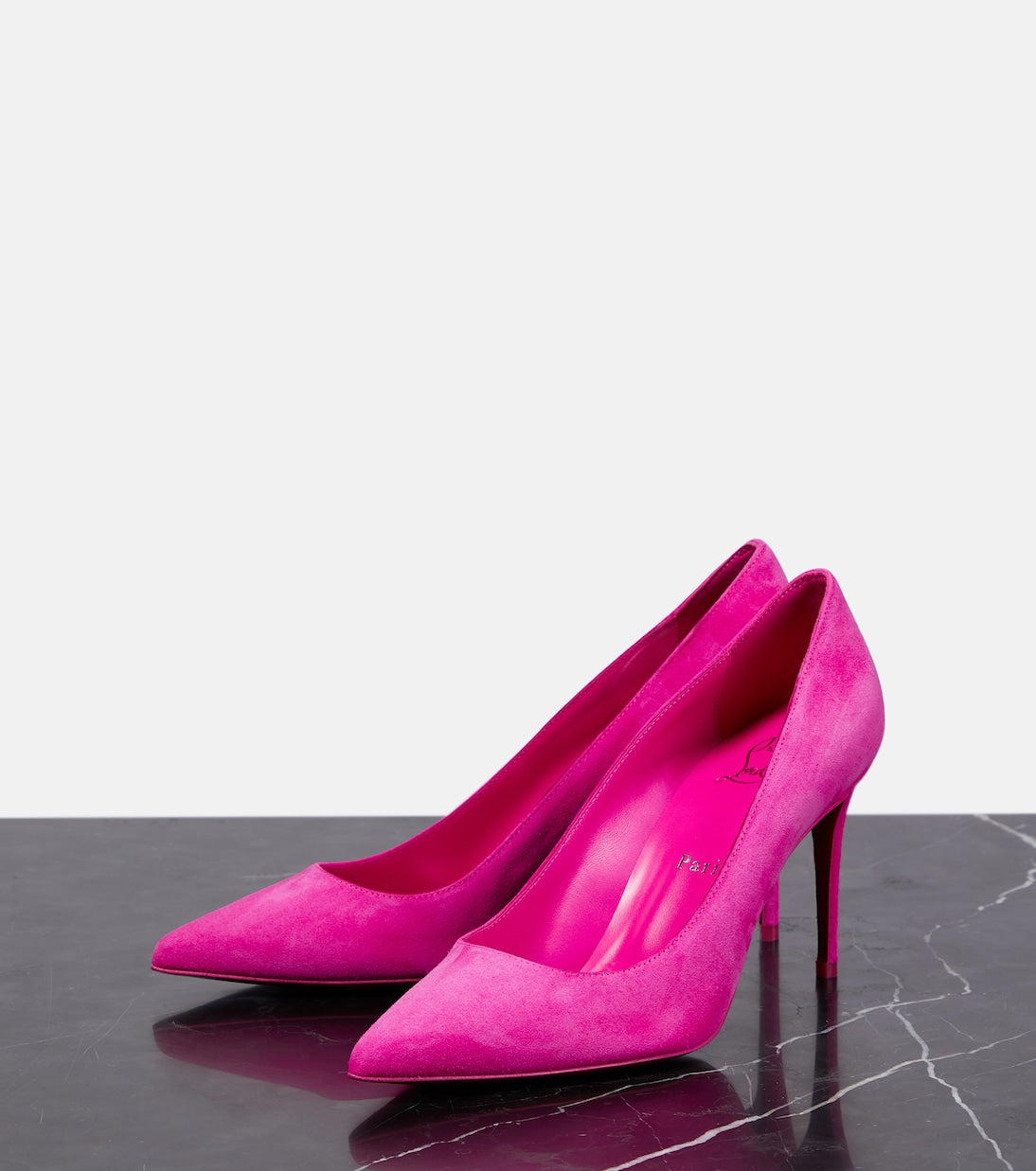 Christian Louboutin - Kate suede pumps