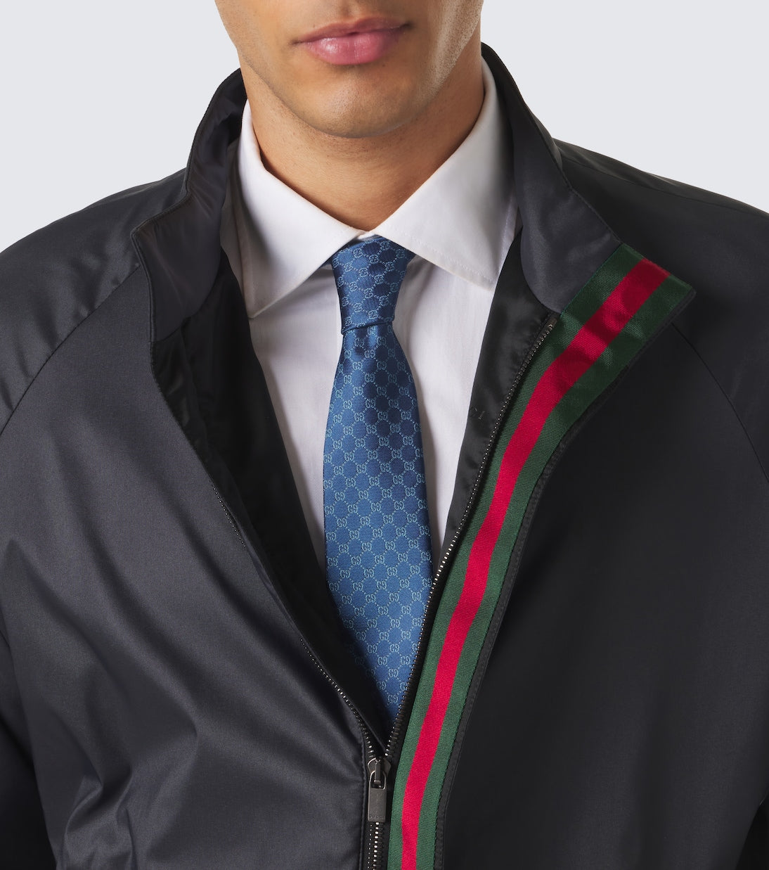 Gucci - GG silk jacquard tie