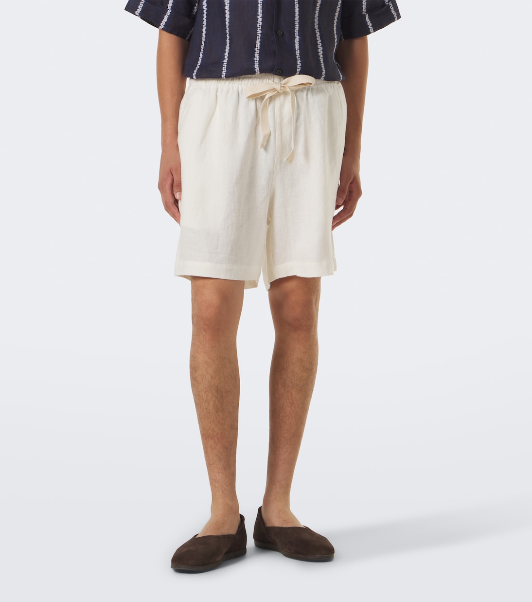 Commas - Linen shorts