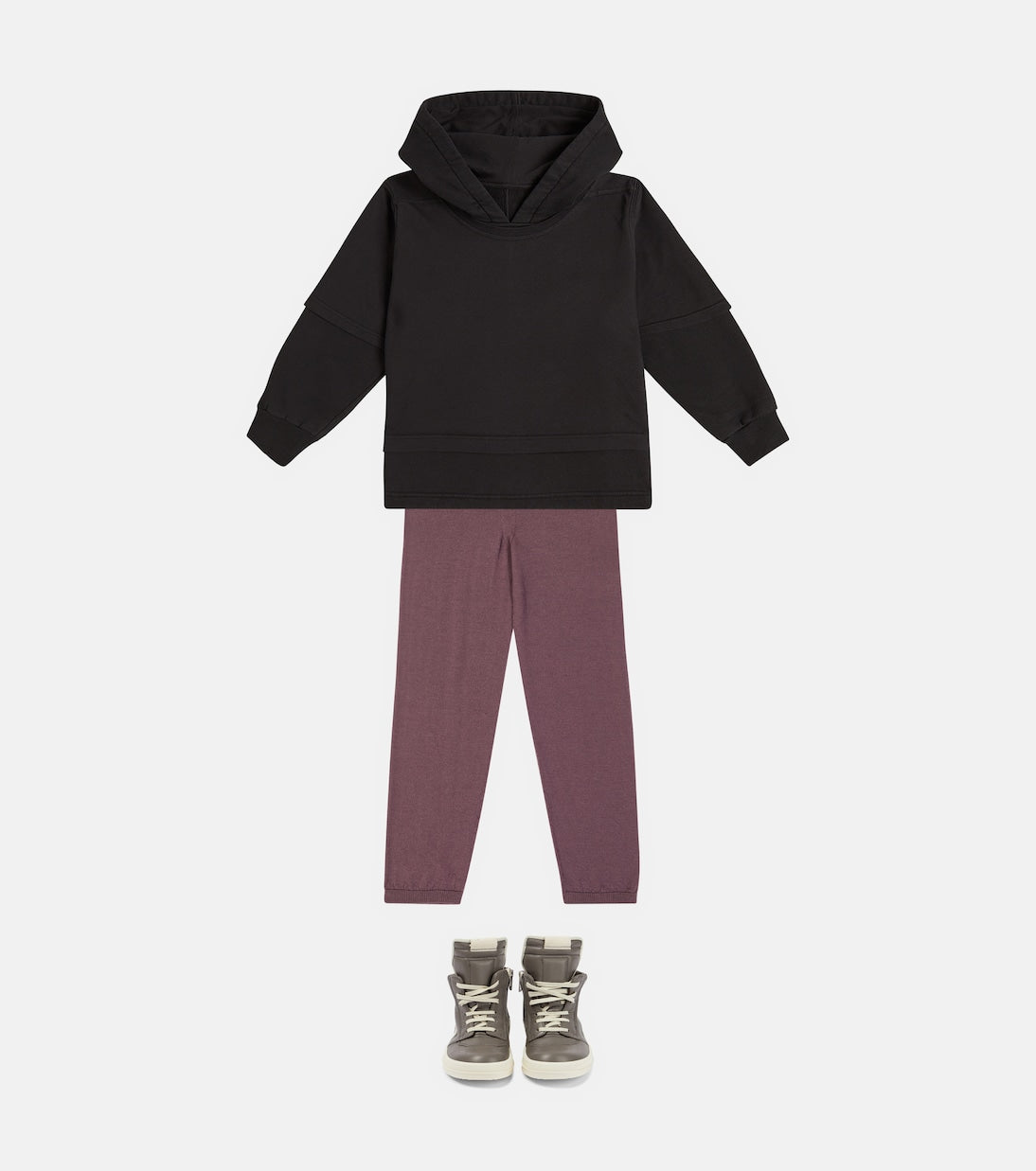 Rick Owens Kids - Wool-blend leggings