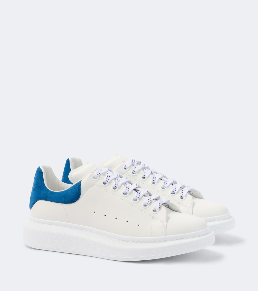 McQueen - Oversized leather sneakers