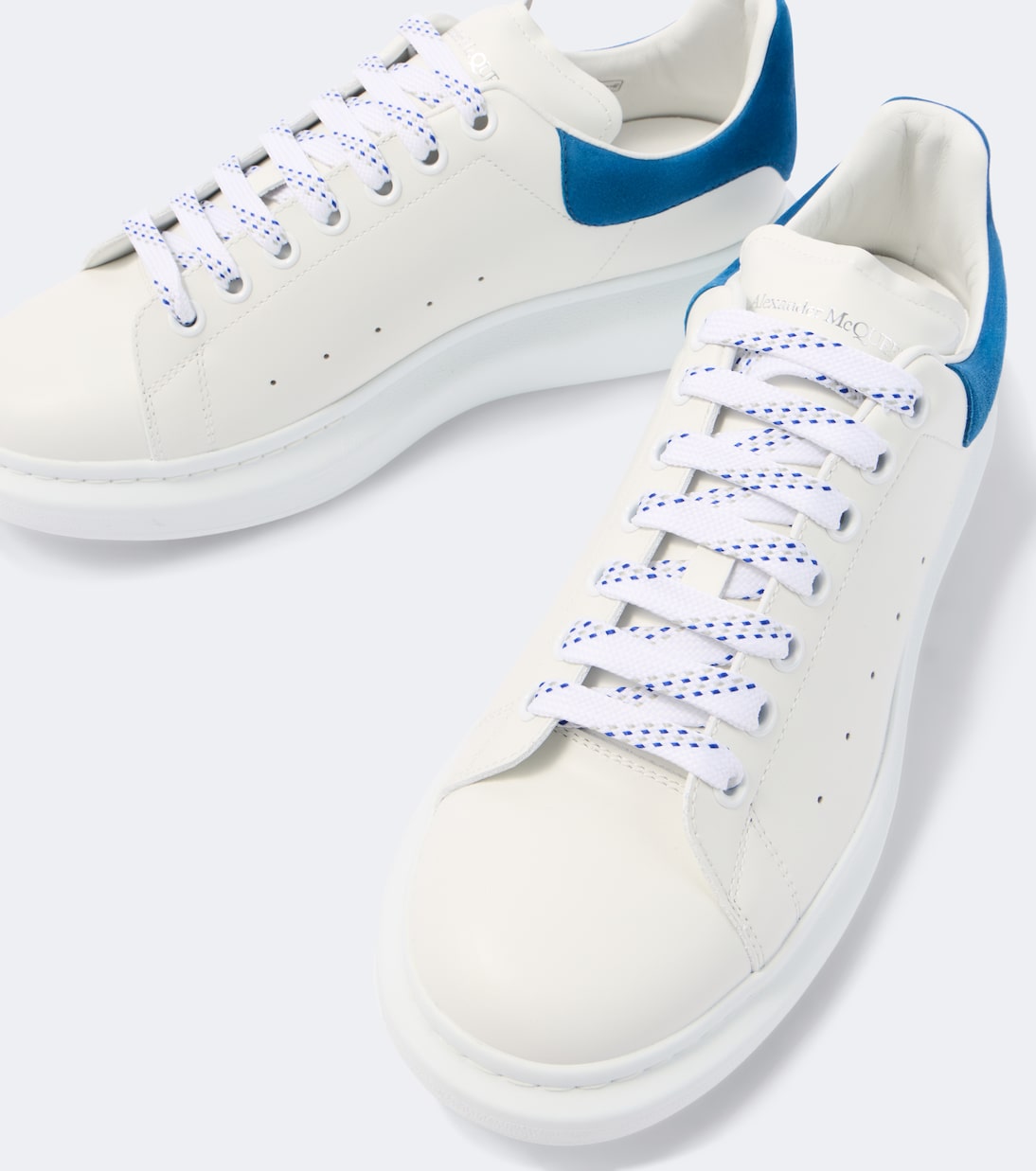 McQueen - Oversized leather sneakers