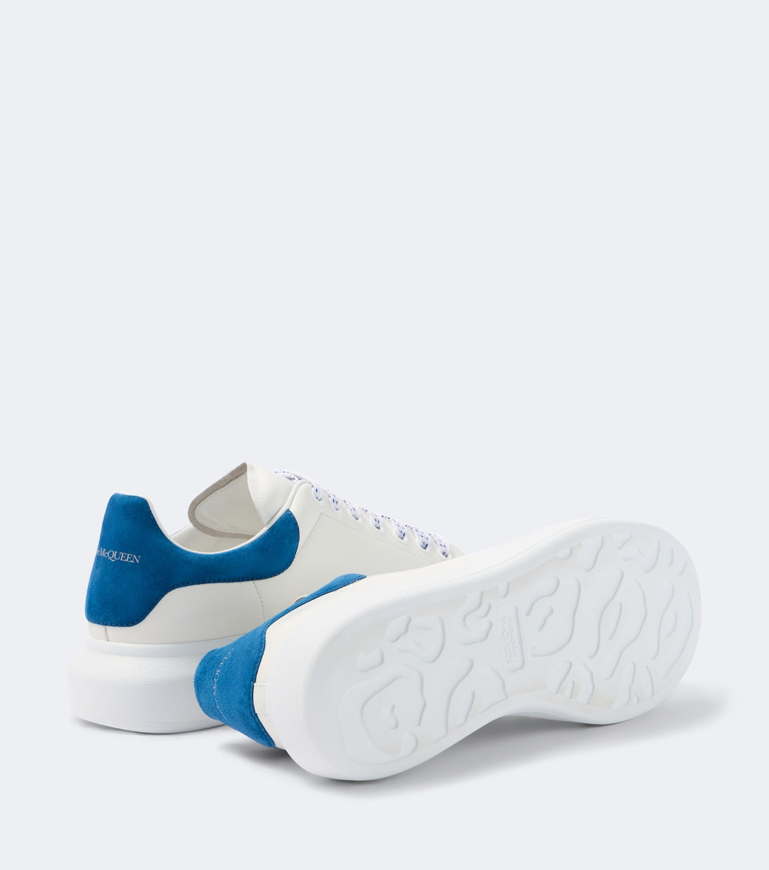 McQueen - Oversized leather sneakers