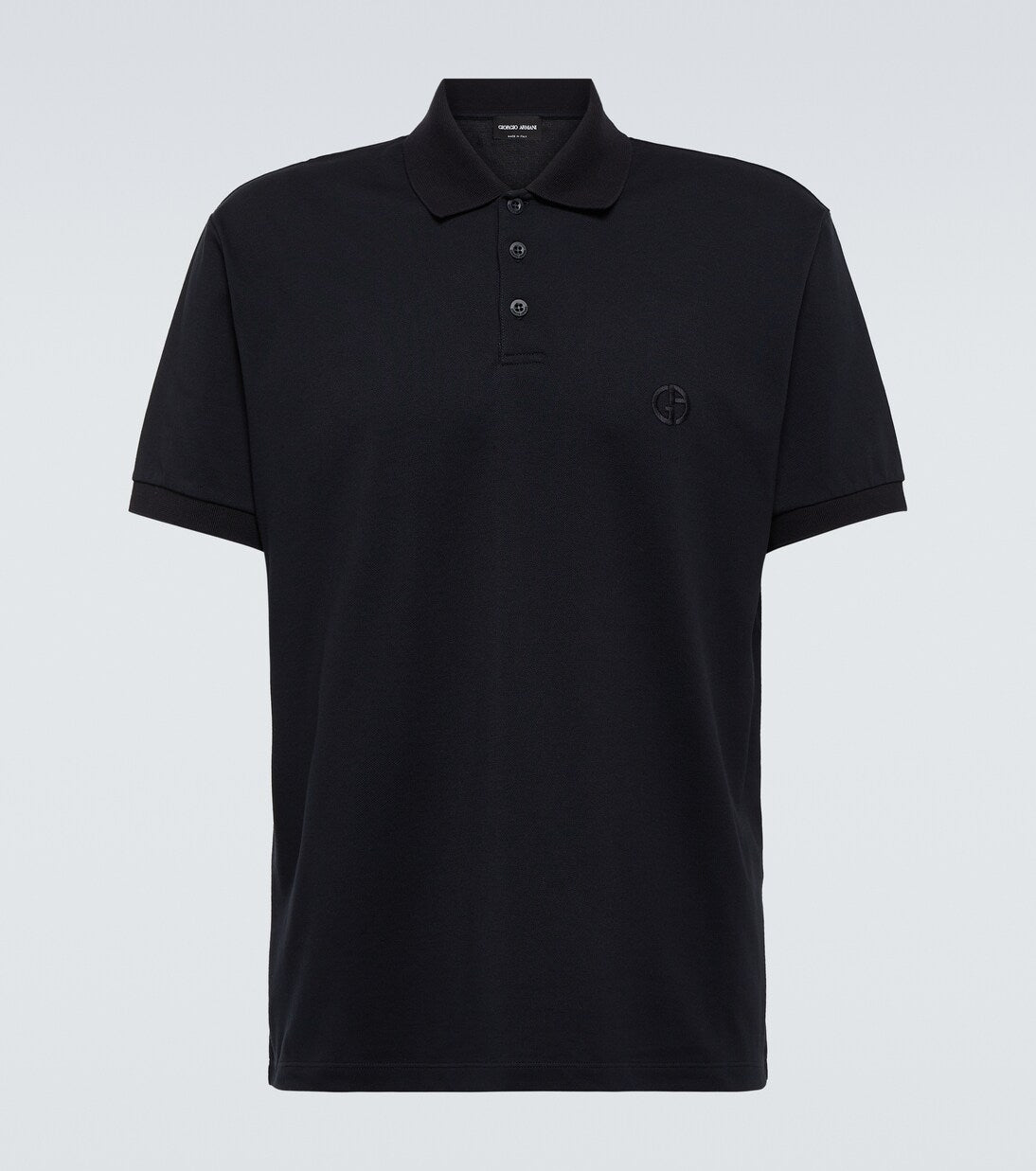 Giorgio Armani - Cotton-blend polo shirt