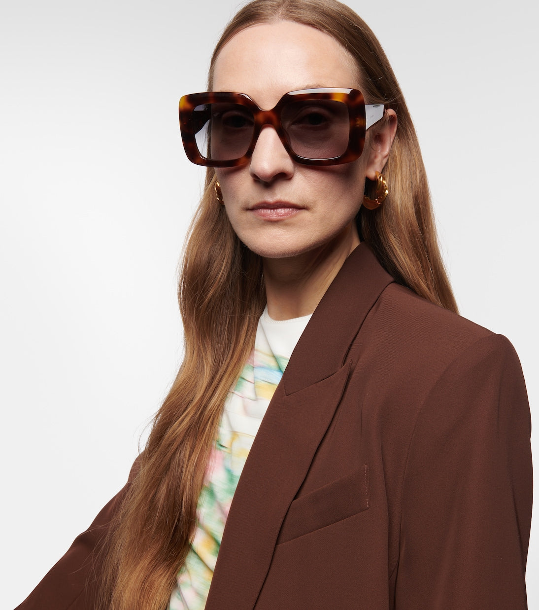 Celine Eyewear - Celine 3 Dots square sunglasses