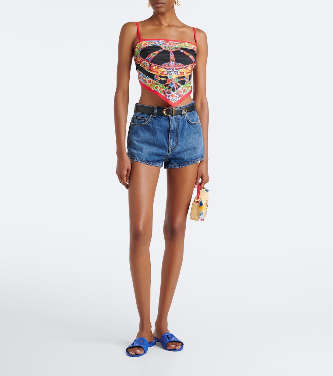 Dolce&Gabbana - DG cutout slides