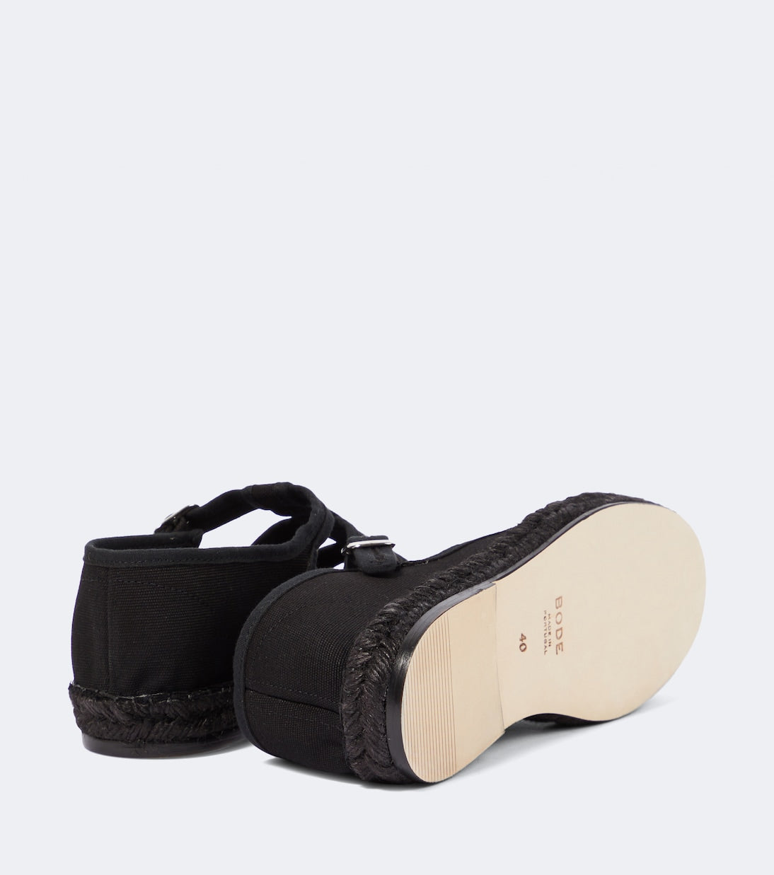 Bode - Peggy canvas espadrilles