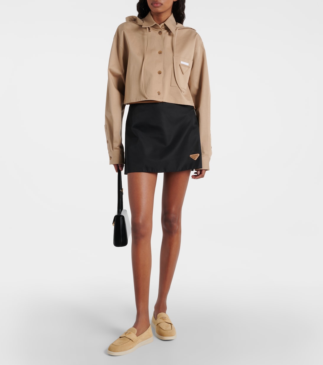 Prada - Saint Tropez suede loafers
