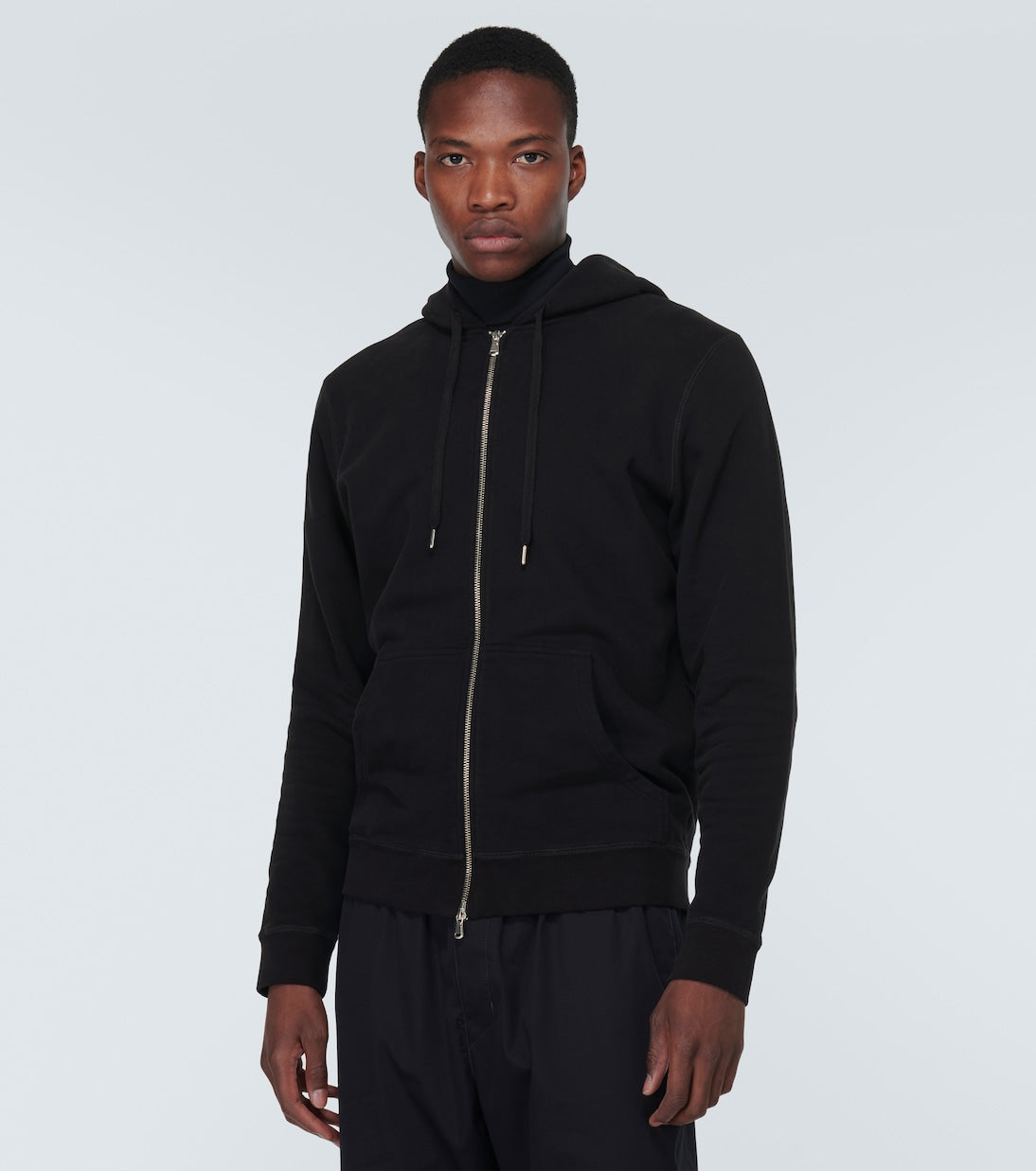 Sunspel - Loopback cotton hoodie