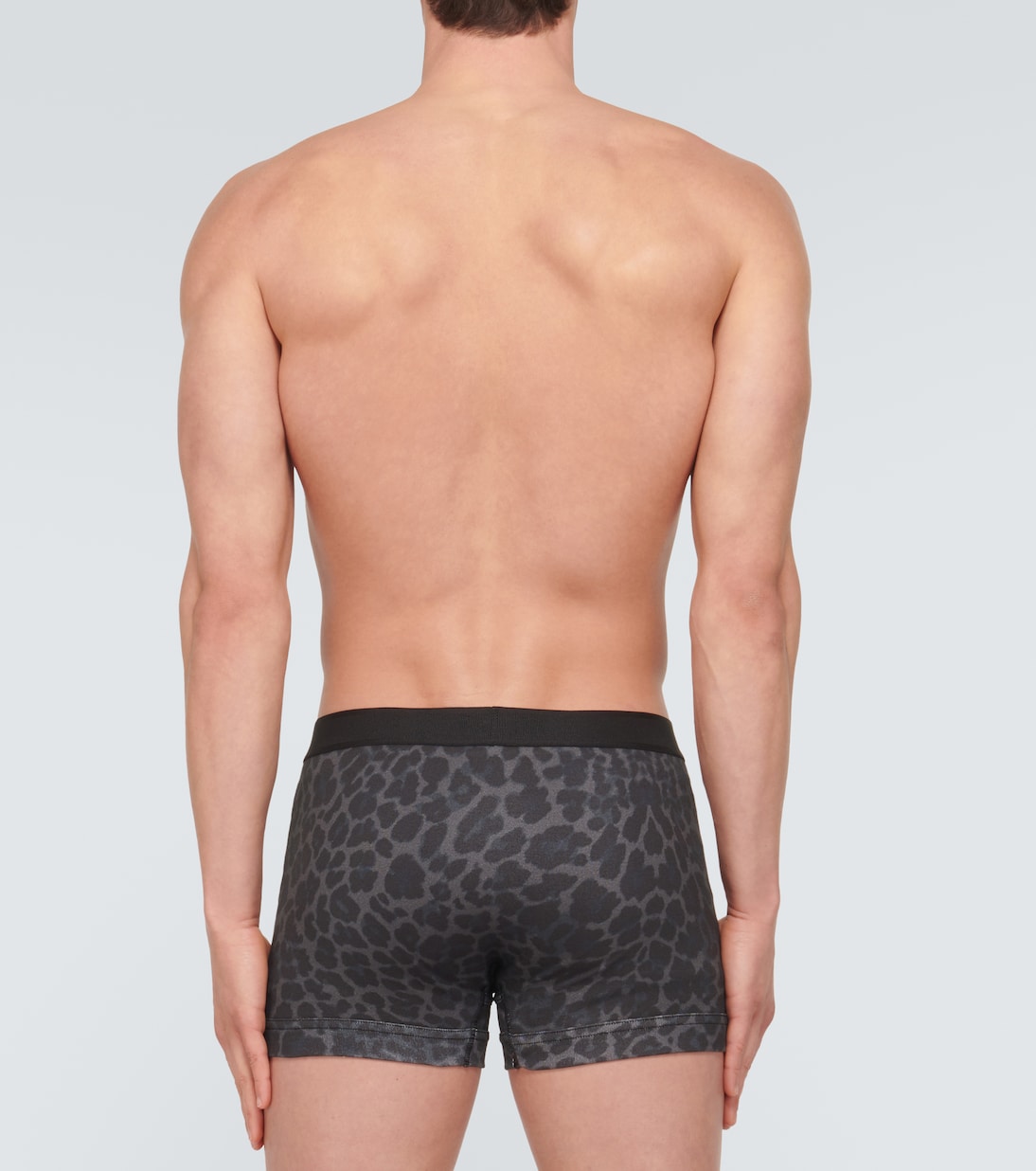 Tom Ford - Leopard-print cotton-blend boxer briefs