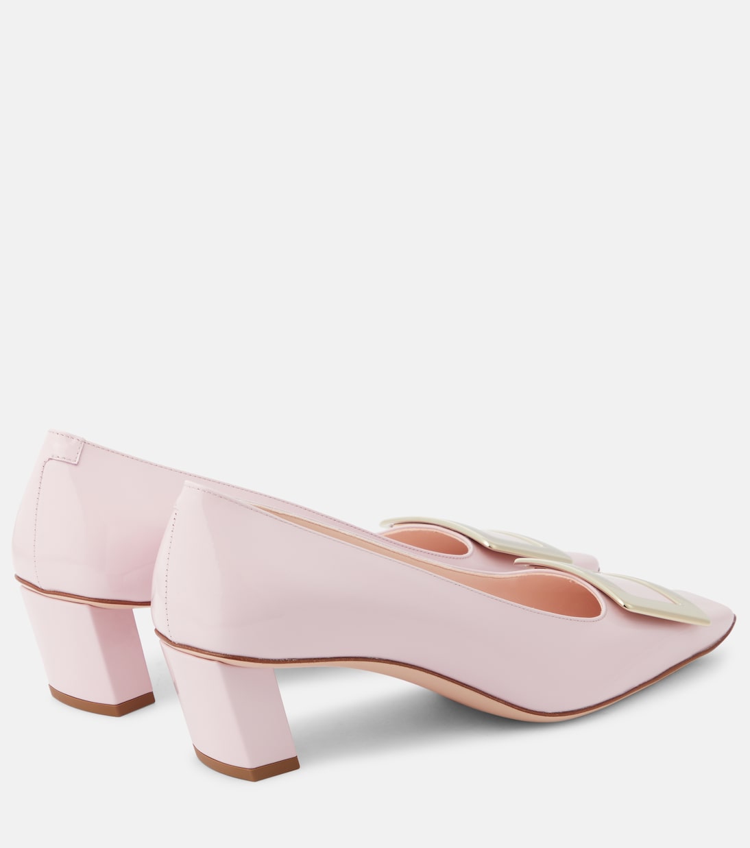 Roger Vivier - Belle Vivier 45 leather pumps