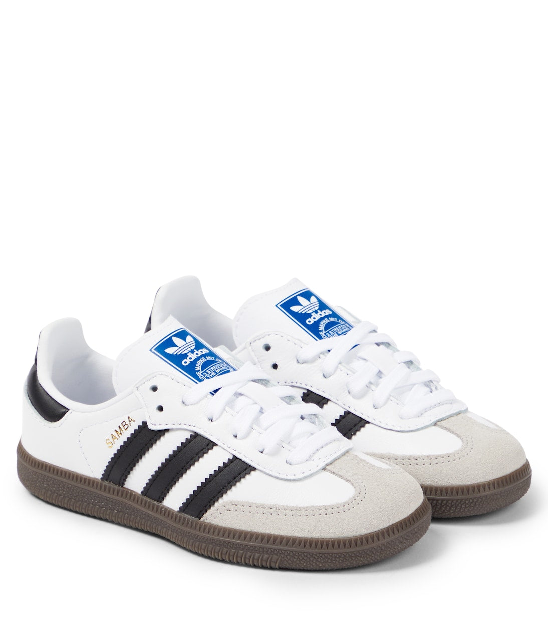 Adidas Originals Kids - Samba OG leather sneakers