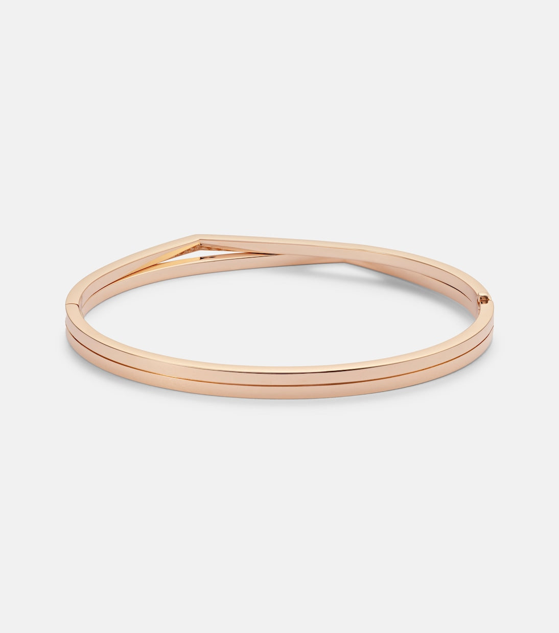 Repossi - Antifer 18kt rose gold bangle with diamonds
