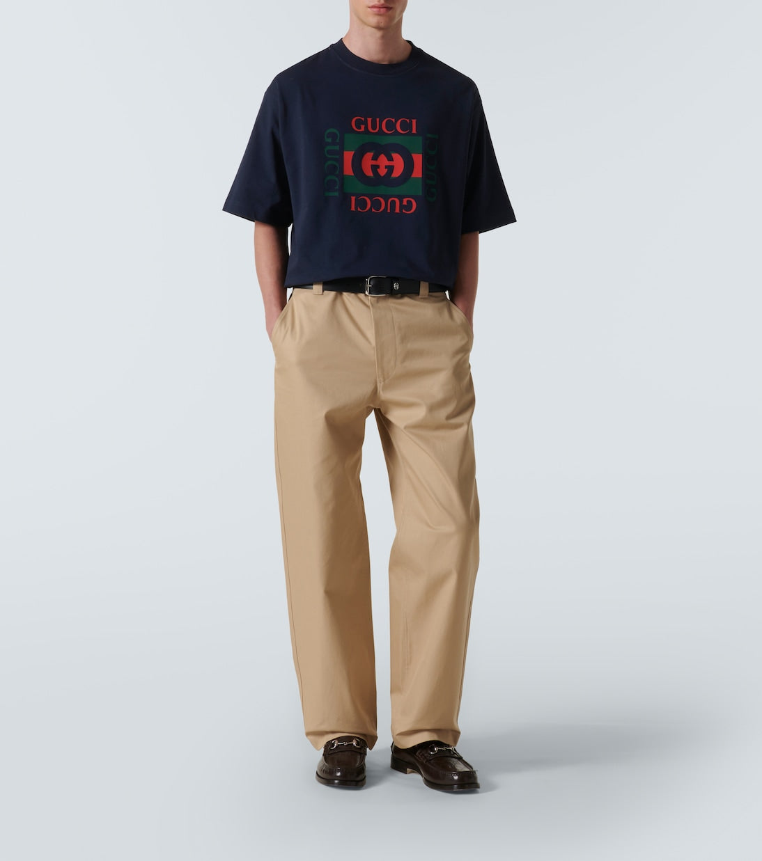 Gucci - Logo cotton jersey T-shirt