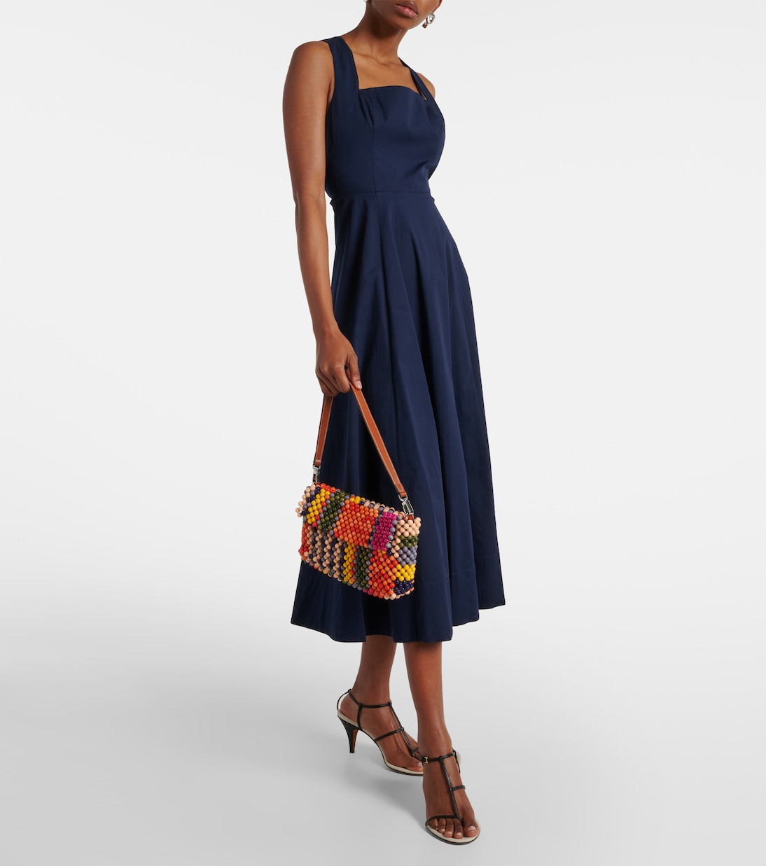 Staud - Timmy Small beaded shoulder bag