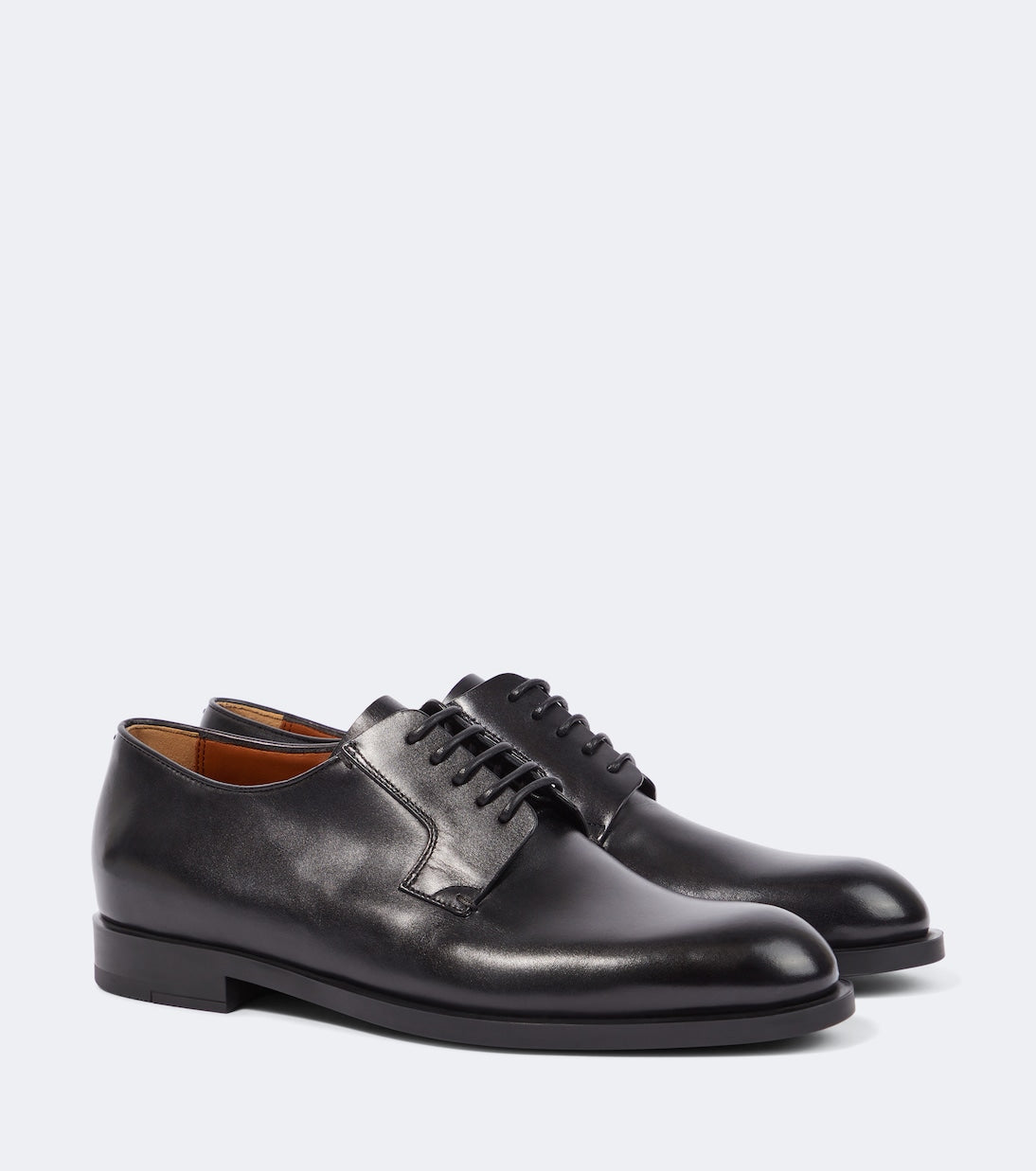 Zegna - New Classic Flex leather Derby shoes