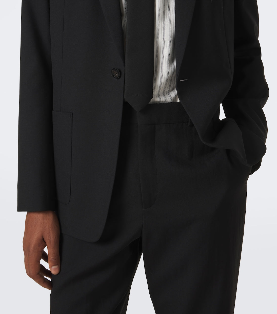 Saint Laurent - High-rise straight pants