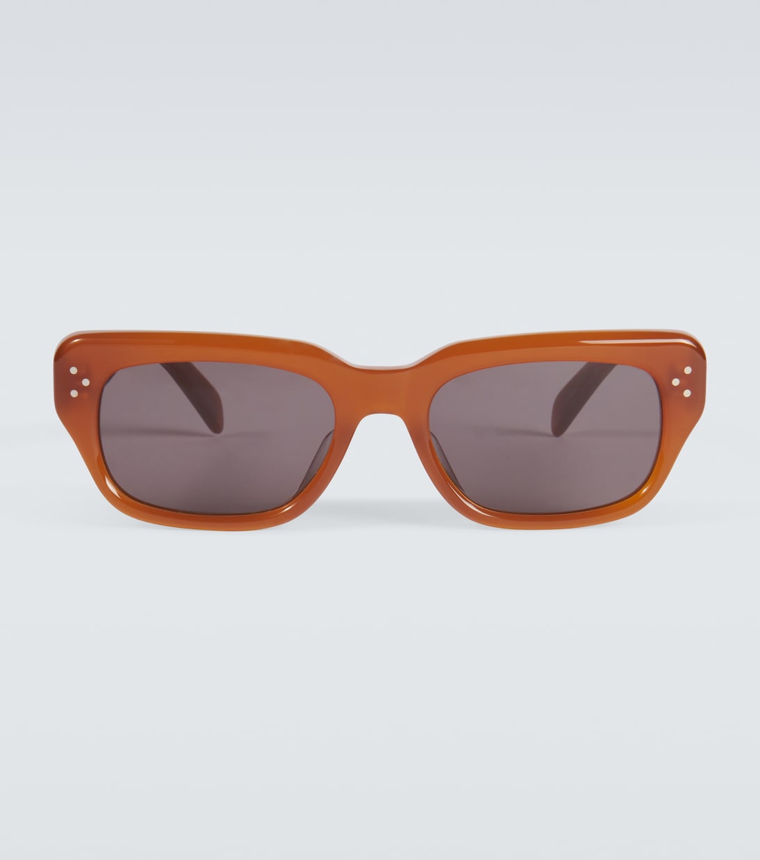 Celine Eyewear - Celine 3 Dots rectangular sunglasses