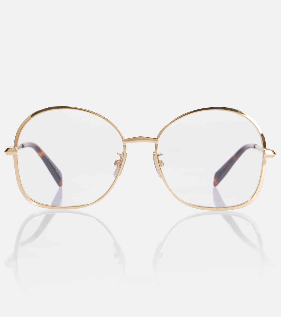 Celine Eyewear - Metal square glasses