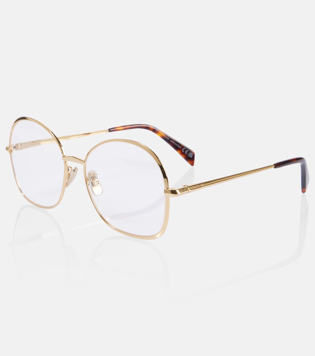 Celine Eyewear - Metal square glasses