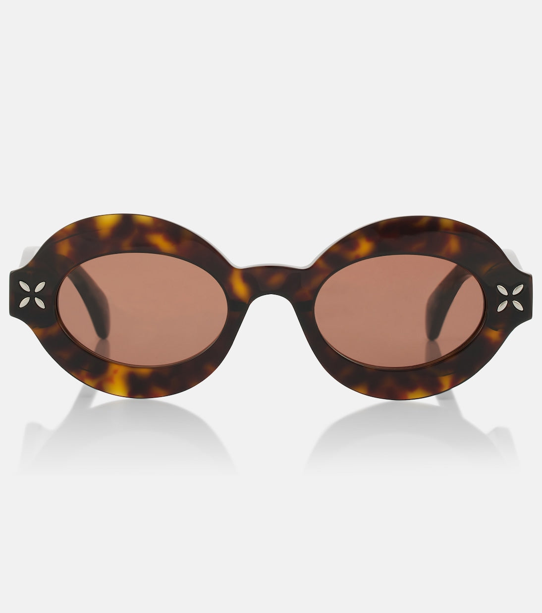 Alaïa - Petal round sunglasses