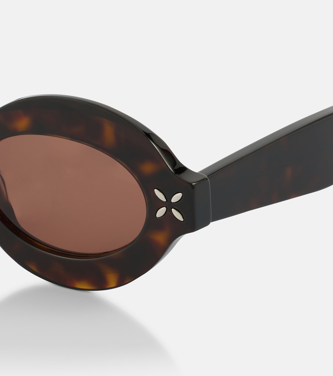 Alaïa - Petal round sunglasses