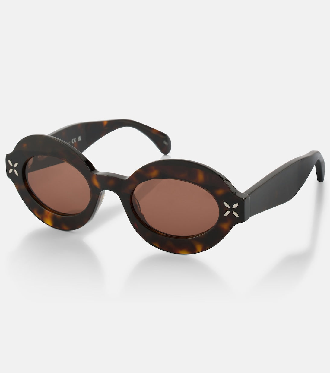 Alaïa - Petal round sunglasses