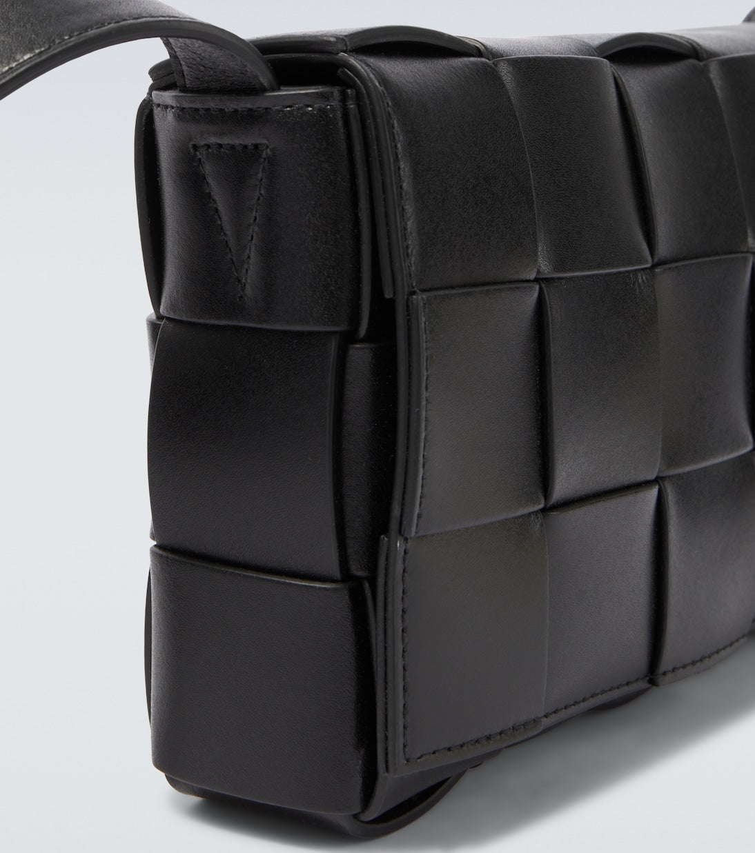Bottega Veneta - Cassette Intreccio leather crossbody bag