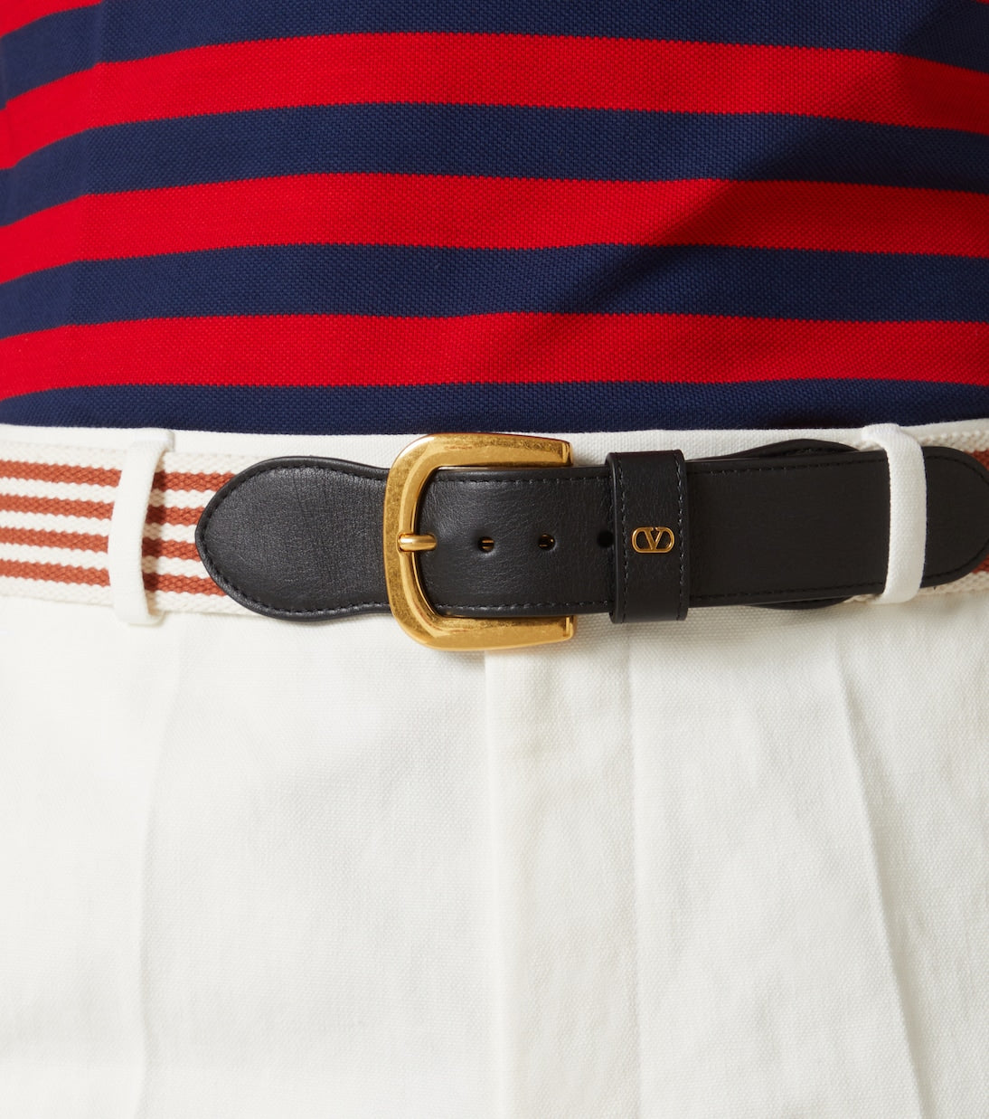 Valentino Garavani - Striped belt