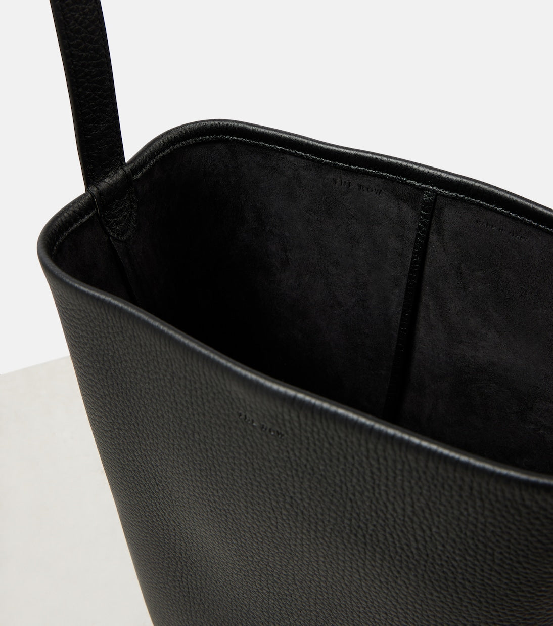 The Row - N/S Park Medium leather tote bag