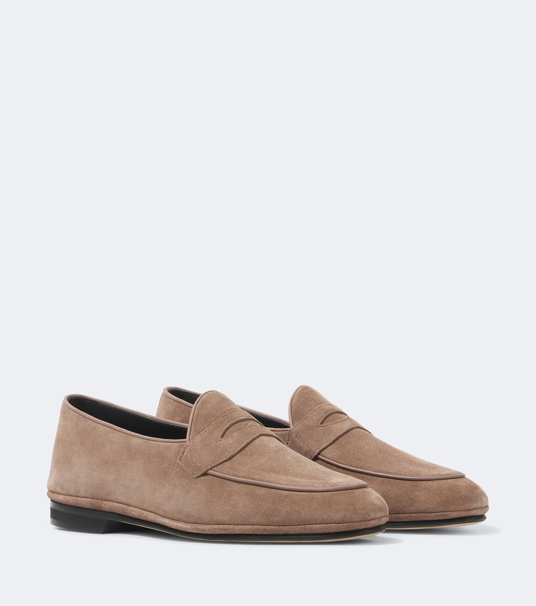 Rubinacci - Suede penny loafers