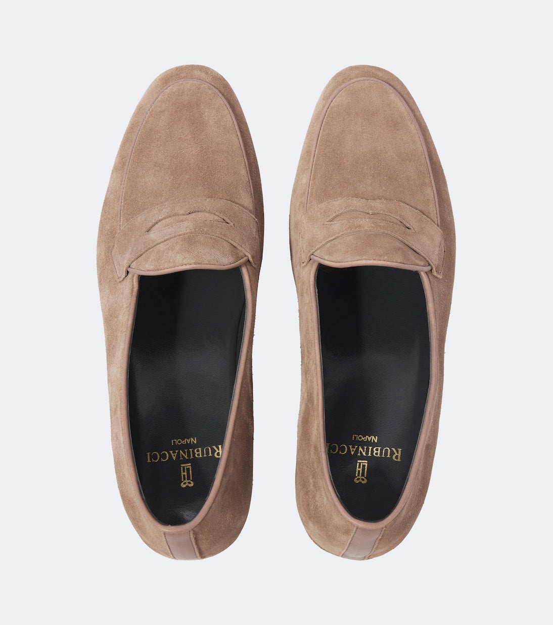 Rubinacci - Suede penny loafers