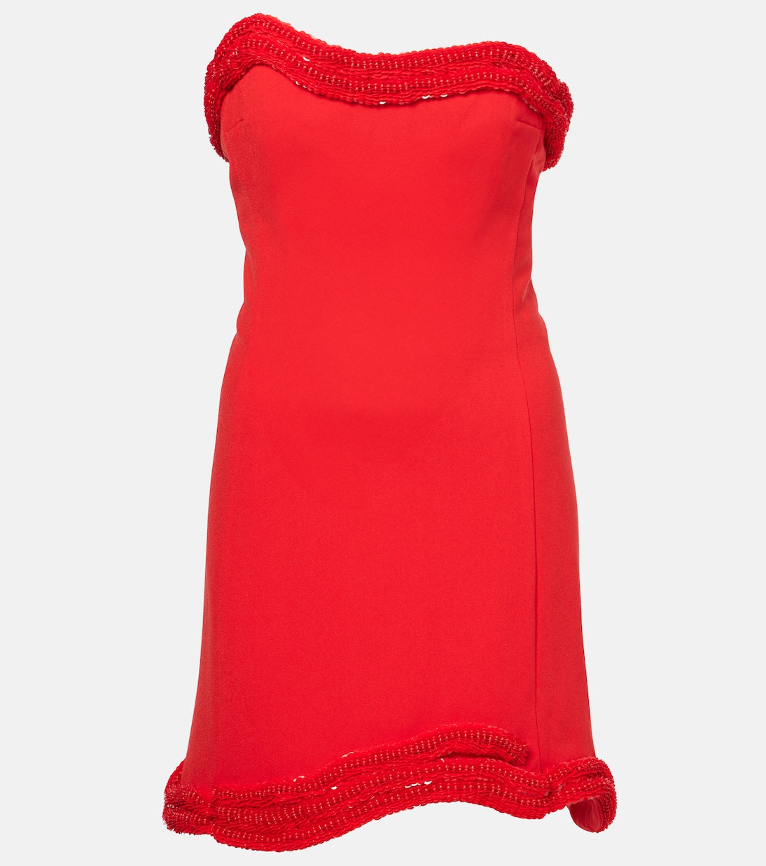 Simkhai - Saskia strapless crêpe minidress