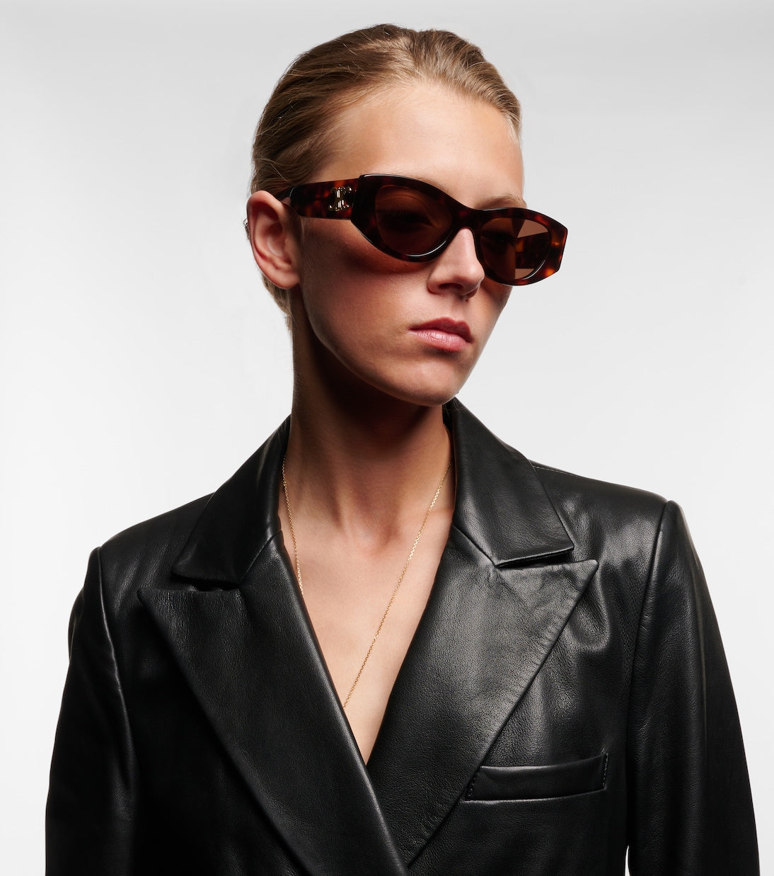 Celine Eyewear - Triomphe 15 cat-eye sunglasses