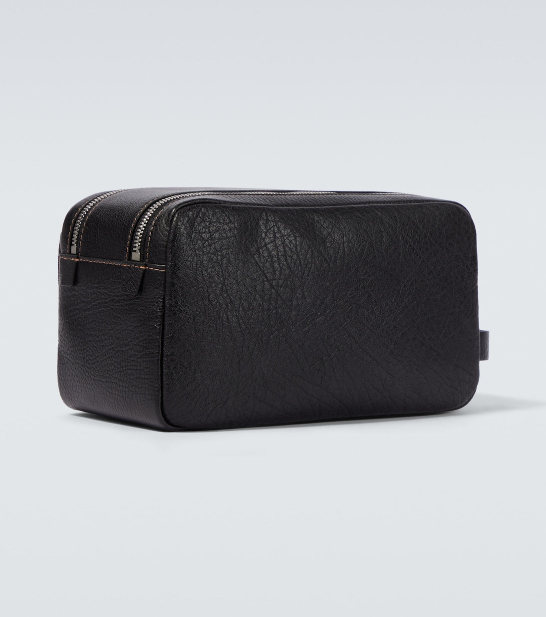 Brunello Cucinelli - Leather toiletry bag