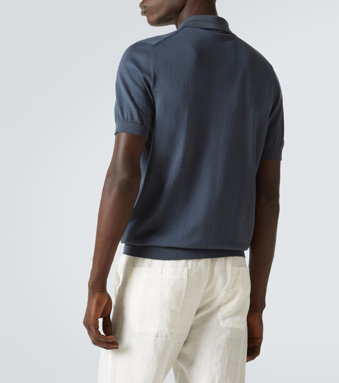 Fedeli - Cotton polo shirt