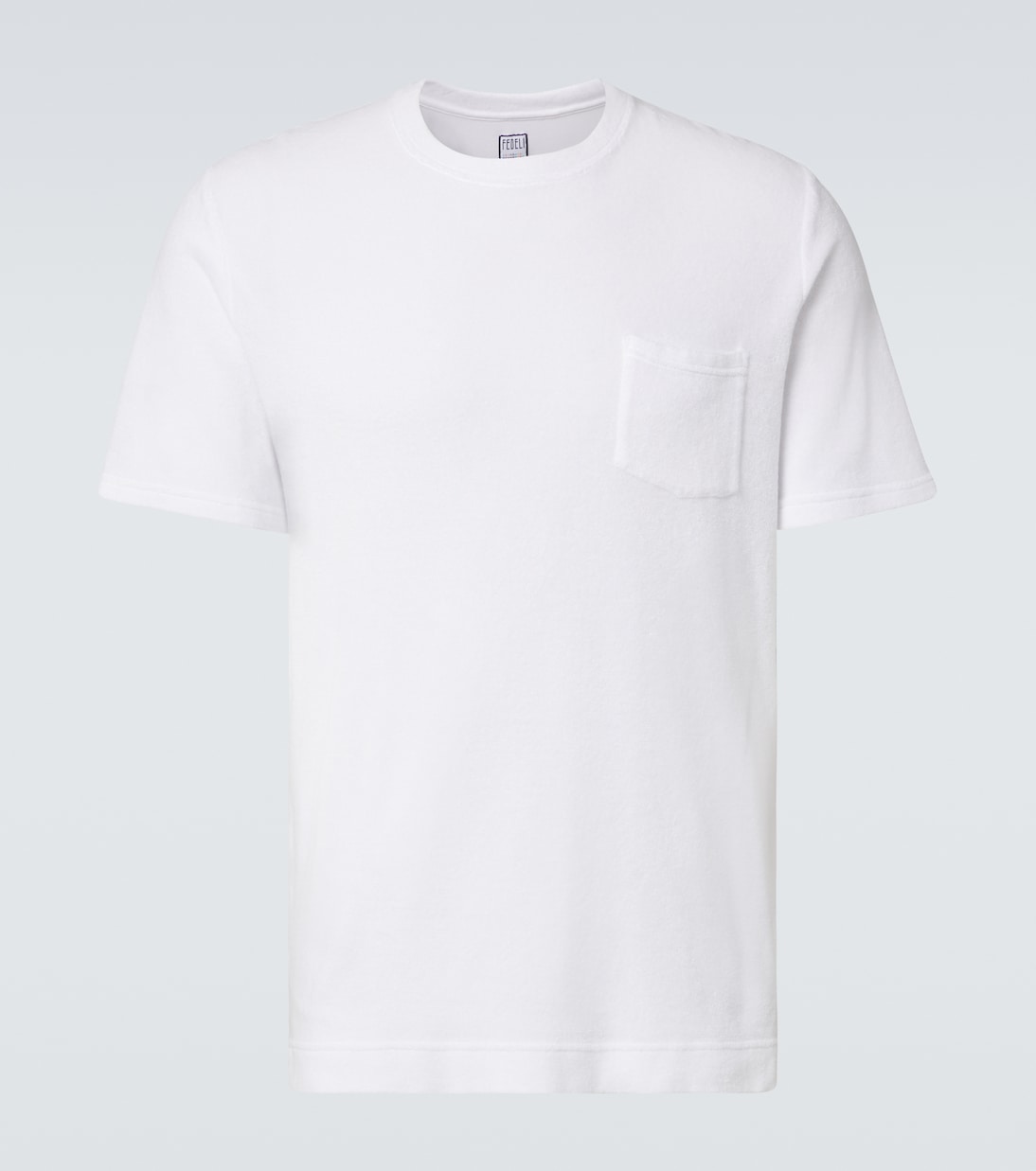Fedeli - Cotton terry T-shirt