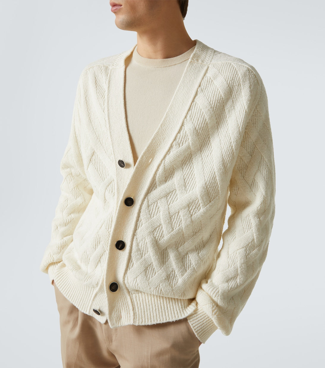Zegna - Ribbed-knit cotton cardigan